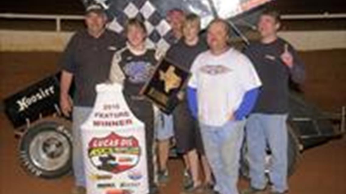 Matt Covington wins 1st Career National ASCS Race
