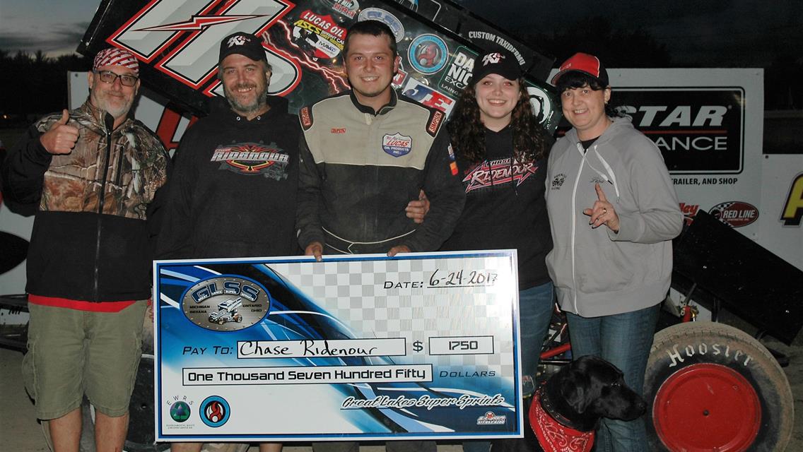 RIDENOUR RACING...THANK YOU!