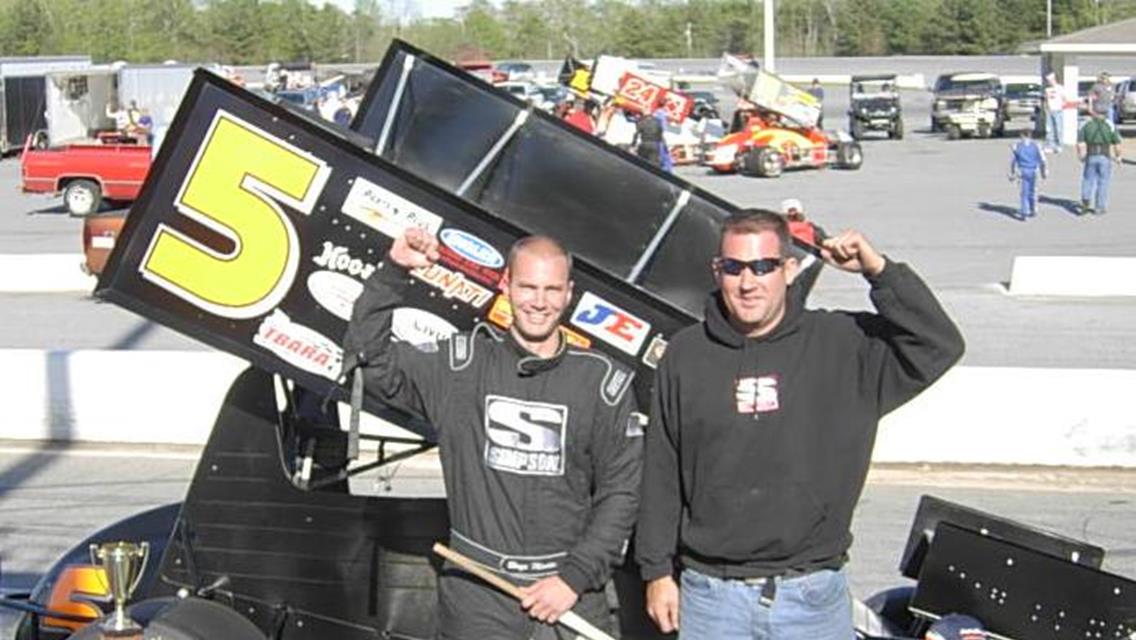 Blaze Martin streaks to Parts Plus USCS sprint car win at Watermelon Capital Speedway
