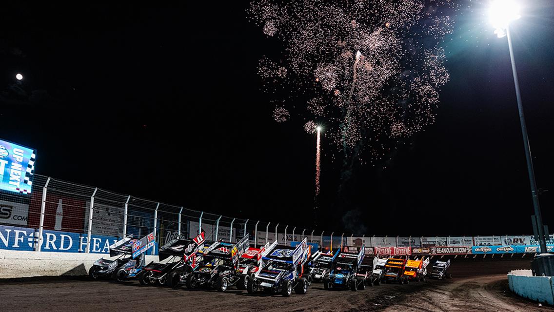 World of Outlaws Sprint Cars Set for Triple-Header Through Dakotas