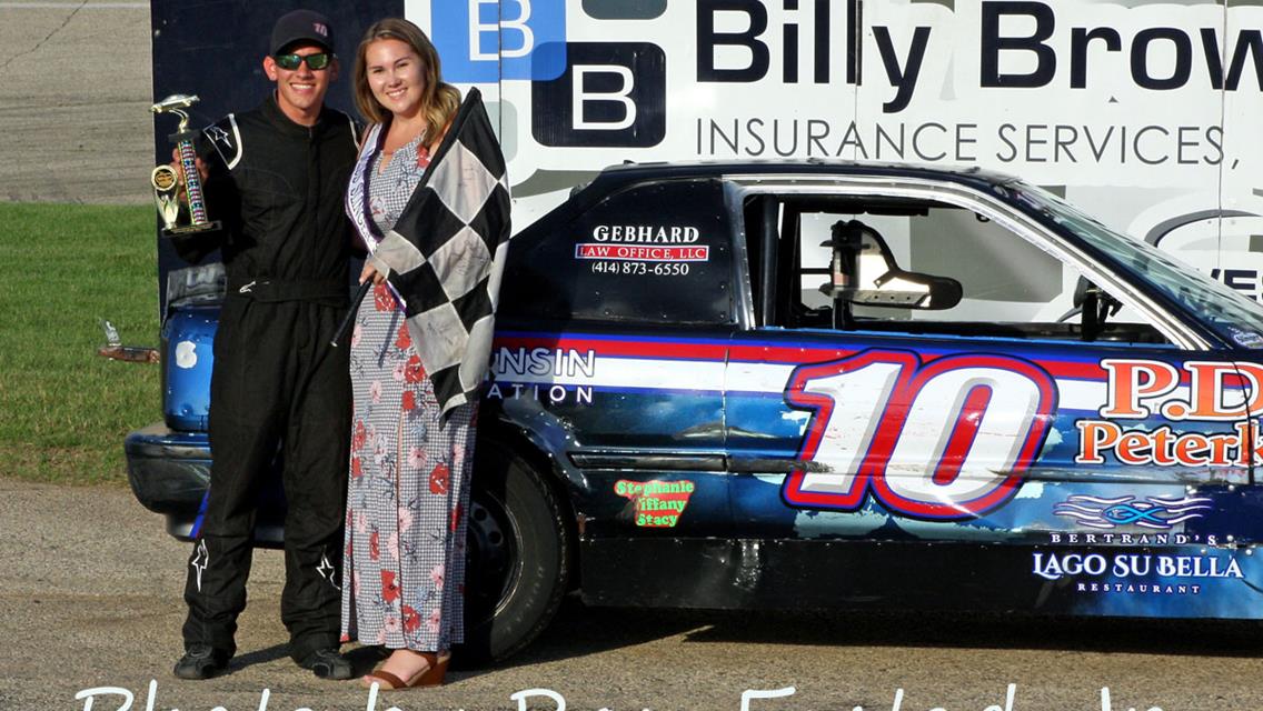 Apel wins again after Leaders tangle at Slinger