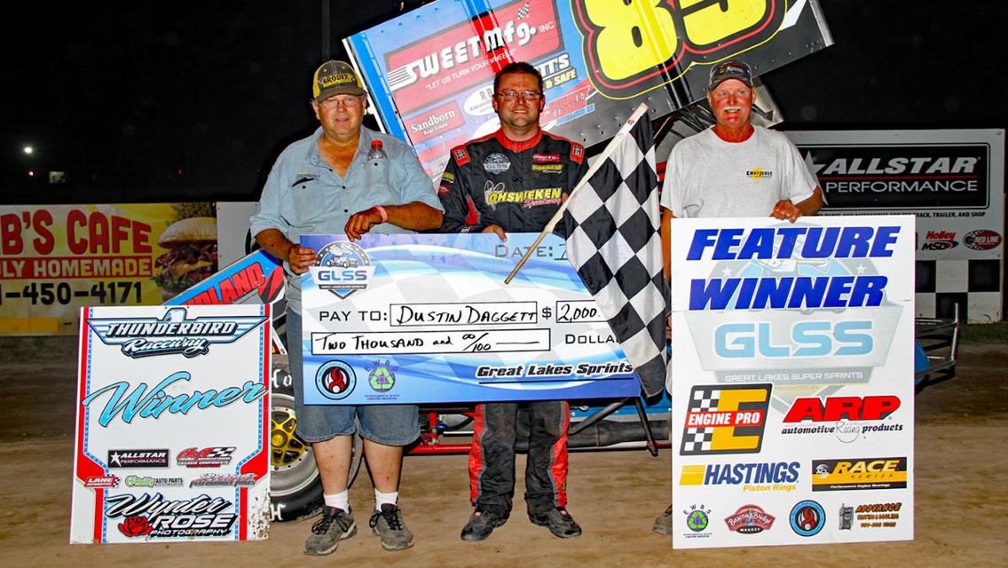 DAGGETT WINS FEATURE IN 6:20