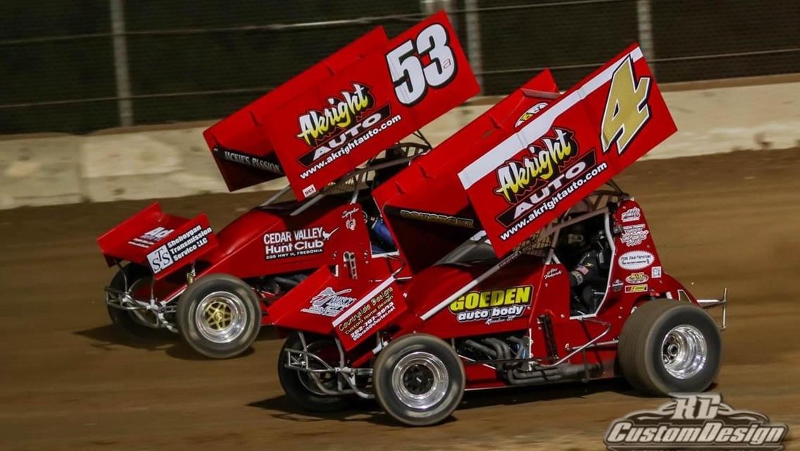 Misfortune spoils promising run for Alex Pokorski at Plymouth Dirt Track