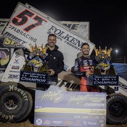 Kyle Larson Nips Rico Abreu for Inaugural High Limit Championship