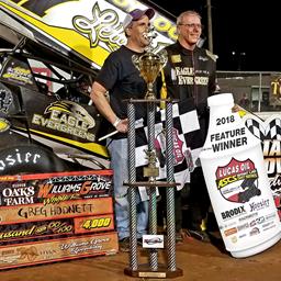 Hodnett Masters Lucas Oil American Sprint Car Series At Williams Grove Speedway