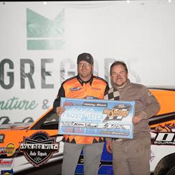 Five winners find Victory Lane at Marshalltown Speedway Frostbuster