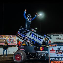 THE SHOWDOWN Starts With Austin McCarl, Yeigh and Slendy Reaching Victory Lane During Royal River Casino Night at Huset’s Speedway