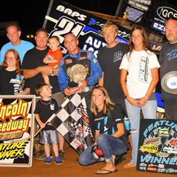 BRIAN MONTIETH RECORDS 5THÂ 2018 WIN AT THE FABULOUS LINCOLN SPEEDWAY