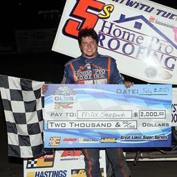 Stambaugh Capitalizes and Collects I-96 Win