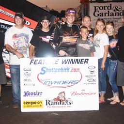 Chris Martin Becomes First Sprint Invaders Repeat Winner in Des Moines!