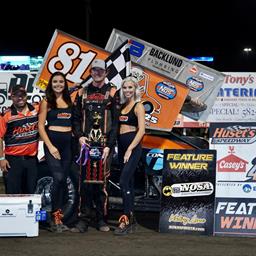 Dover, Yeigh and Lambertz Victorious at Huset’s Speedway During Ace Ready Mix &amp; Myrl and Roy’s Paving Night