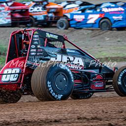 Amantea Concludes Rookie Season in a Sprint Car During Bridgeport Doubleheader