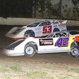 Central Missouri Speedway (Warrensburg, MO) – Malvern Bank West Series – Cliff Harris Memorial – May 18th, 2024. (Mike Ruefer Photo)
