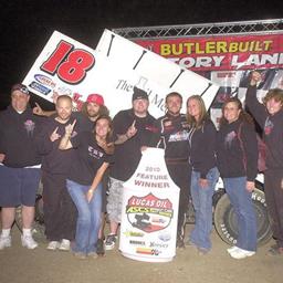 Bruce Bags First Lucas Oil ASCS Win of the Year in Rock ‘N Roll 50 Prelim!