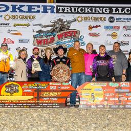 Bobby Pierce won the Dirt Track Bank Super Late Model feature on Saturday, Jan. 4.