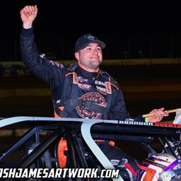Deep South Speedway (Loxley, AL) – Hunt the Front Southern Showcase – November 18th-20th, 2022. (Josh James Artwork)