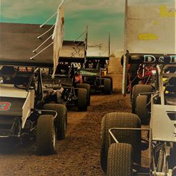 Extreme Sprints and Rain do not mix well. Dinosour Downs Speedway, Drumheller, Alberta