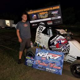 Lucas and Rouser Capture Driven Midwest USAC NOW600 National Victories at Superbowl During North/South Shootout
