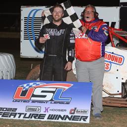 Steven Shebester Unstoppable With United Sprint League at Lawton Speedway