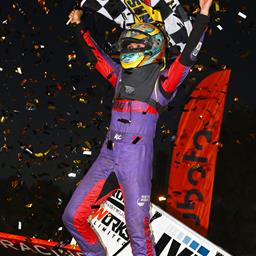 EAGLE ICON: Kyle Larson Stays Undefeated in Eagle, Nebraska, Beats Macedo &amp; Sweet for $55,555