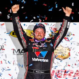 Brandon Sheppard in Lucas Oil Victory Lane
