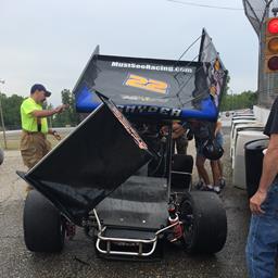 Crash ends race weeked early