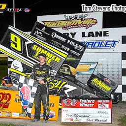 Liam Martin Wins Southern Ontario Sprints Return to Ransomville