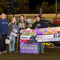 Bradley Fezard Steals USL Glory At Creek County Speedway!