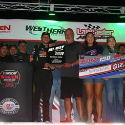 NU-WAY AUTO PARTS RETURNS AS PRESENTING SPONSOR OF NASCAR WHELEN MODIFIED TOUR EVENT