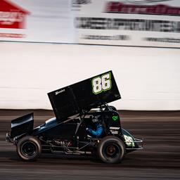 Amdahl Scores Season-Best 360 Finish at I-90 Speedway