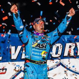 Tim McCreadie Takes Lucas Oil Late Model Dirt Series Victory at Raceway 7