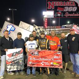 Tyler Drueke Wins the Nebraska Cup at Eagle Raceway!