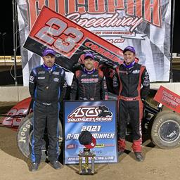 Bergman Bags ASCS Southwest Victory At Cocopah Speedway