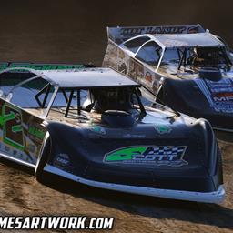 Tri-City Speedway (Granite City, IL) – World of Outlaws Case Late Model Series – June 3rd, 2022. (Josh James Artwork)