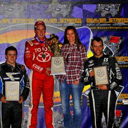 Christopher Bell, Brady Bacon, Bryan Clauson