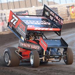 Hill Stymied by Late Qualifying Run During 360 Knoxville Nationals