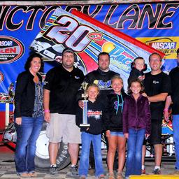 Chris Graf &amp;amp; Crew In CLS Victory Lane 9-7-13