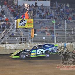 Davis dices through traffic to checkers; McIlvain a champ as Blocher, Bice and Denny card wins