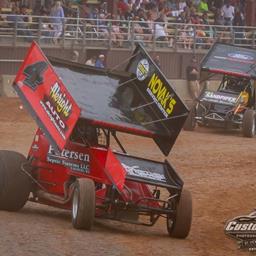 Special weeknight event proves challenging for Alex Pokorski at Plymouth Dirt Track