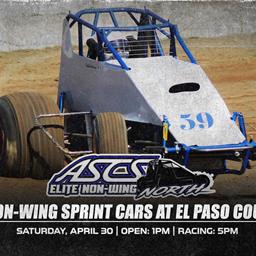 Elite North Non-Wing Sprint Cars On Track At El Paso County Raceway