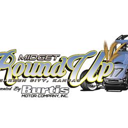 Micro Sprint Ace Newell Invading 2nd annual Midget Round Up at Airport Raceway
