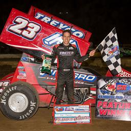 Pat Cannon Rockets to Victory at The Greater Cumberland Raceway