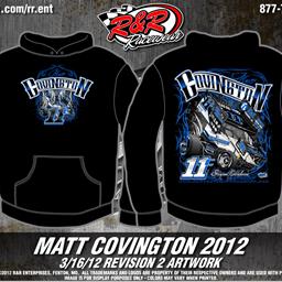 Matt Covington 2012 End Of The Year Mechandise Sale