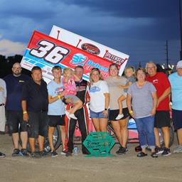 Jason Martin Storms Into ASCS Victory Lane At 81 Speedway