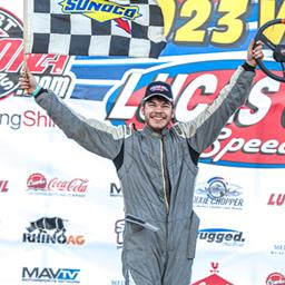 Beck grabs USRA Stock Cars victory in Lucas Oil Speedway spotlight feature as Middaugh, Gillmore, Ferris also post wins