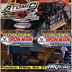Valvoline Iron-Man Northern Late Models and Valvoline Iron-Man Sprint Cars Team Up for Halloween Havoc at Atomic Speedway Saturday October 28
