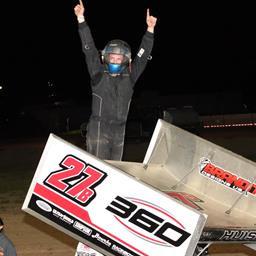 Jeremy Huish Dominates United Rebel Sprint Series At Oberlin Speedway