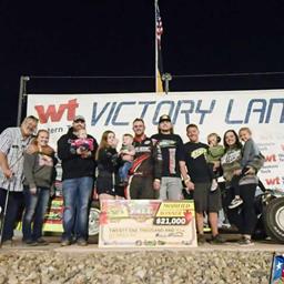 Jake O&#39;Neil dominates Fall Nationals at Vado Speedway Park