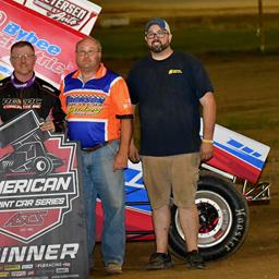 It&#39;s Jason Martin At The Line With The American Sprint Car Series At Jackson Motor Speedway!