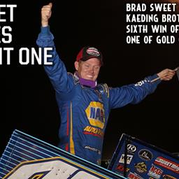 Brad Sweet Gets His 6th of the Year in Front of Hometown Crowd at Silver Dollar Speedway